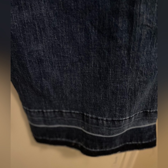 Flamingals NWT Wide Leg Patch Pocket Jean Size Medium - Picture 13 of 16